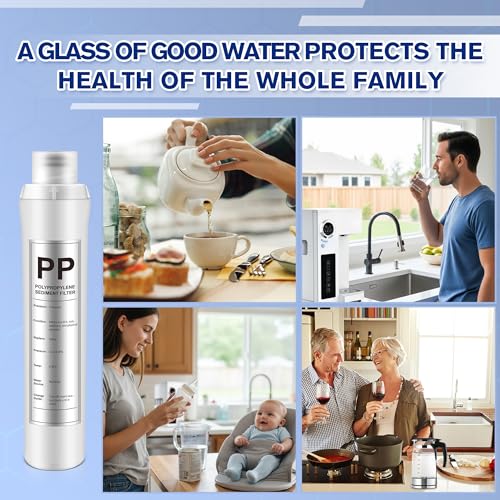 1 Pack PP Water Filter Replacement Compatible with Bluevua RO100ROPOT