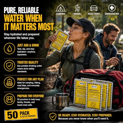 Mayday 73011 Emergency Water 4.225 oz (422.5 Fl Oz)