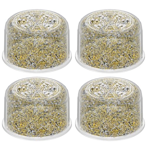 4 Pack Shower Head Filter Replacement Cartridge Compatible with All Canopy Fixed & Handheld Filtered Shower Head (4 Count)
