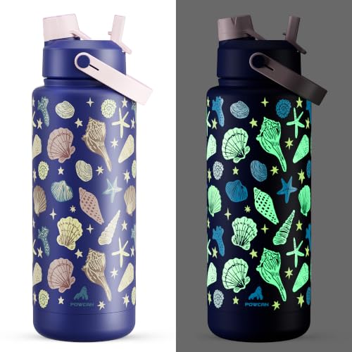 40 oz Insulated Water Bottle with 2