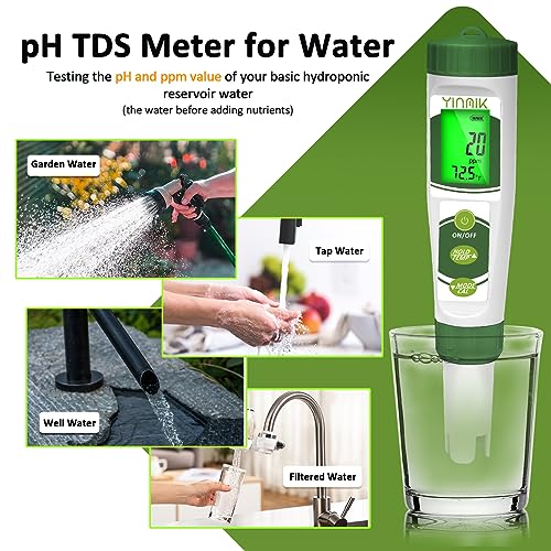 pH EC Meter for Water Hydroponics