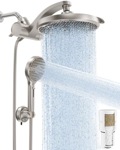 Nickel Filtered Shower Head with Handheld