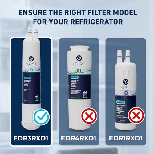 EDR3RXD1 Refrigerator Water Filter Replacement for EveryDrop Filter 3 (3 Count)