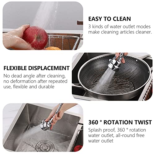 3 Pieces Kitchen Tap Head Fucet Aerator (3 Count)