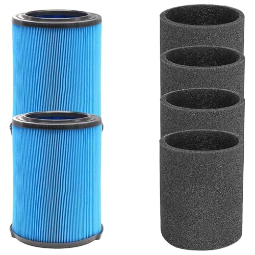 VF5000 Replacement Filter Fits for Ridgid Shop Vac 6 (6 Count)