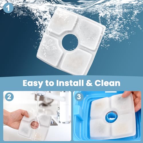 Cat Water Fountain Filter Replacement (16 Count)