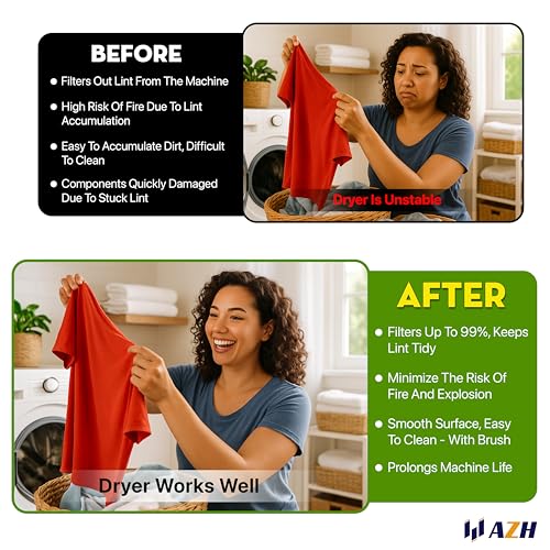 Dryer Lint Screen Filter Replacement For GE DX4500EEOWW DBSR463EG0WW DBSR463EG1WW DBSR463EG5W GTDP220GF5WW DX4500EA1WW DX2300EE1WW DHDSR46EE0WW DBXR463ED1WW DJXR433EC3WW DBXR453ET3WW