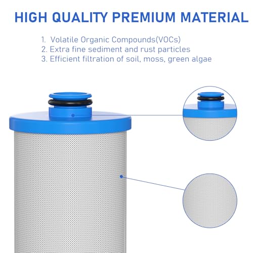 KW1 RV Water Filter 2.5 x 10" Compatible with RCS (2 Count)