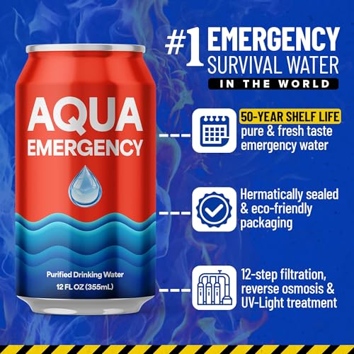 Aqua Emergency Water for Drinking (288 Fl Oz)