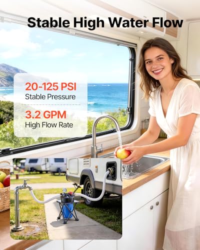 RV Water Filter System for Campers