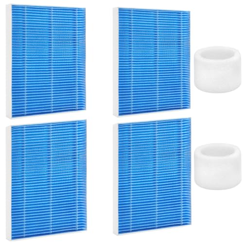 4 Pack Replacement Humidifier Filters Compatible with LEVOIT Superior 6000S Smart Evaporative Humidifier + 2 (6 Count)