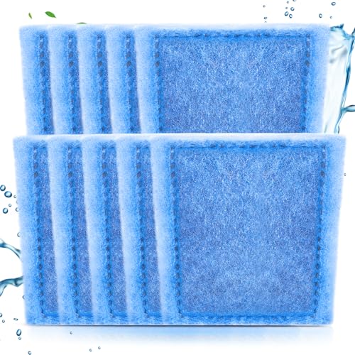 10 Pack Rite Size C Filter Cartridges Compatible with MarineLand Filters (10 Count)