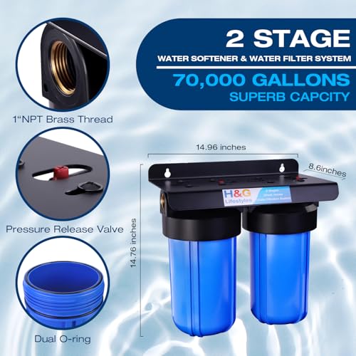 Whole House Water Filter and Softener Filtration System