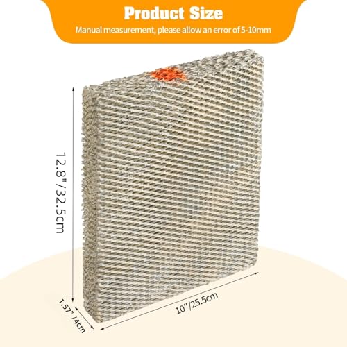4Pack 35 Water Panel Humidifier Replacement Filter Made of Aluminum Mesh Compatible with AprilAire Whole (4 Count)