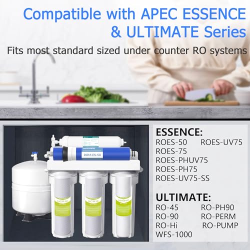 1 5 Stage 75 GPD RO Water Filter Fit for APEC Reverse Osmosis System