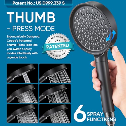 Filtered Shower Head with Handheld