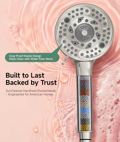 Filtered Shower Head with Handheld (4 Count)