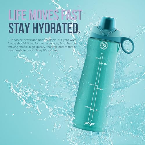 BPA Free Plastic Water Bottle with Chug Lid