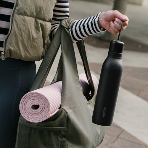 FreeSip Twist Stainless Steel Water Bottle 24 oz Denim