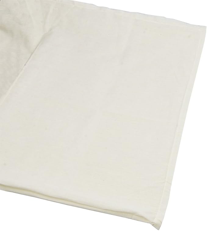 Reusable Cotton Muslin Straining Bag Fine Mesh Food Strainer Filter Bags for Nut Milk, Juice, Tea, Cheesecloth, Yogurt, Home Brewing, Hop Bags (21.65" x 15.75")
