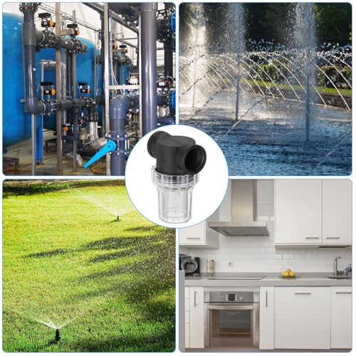 1/2" Male in-Line Strainer with 200 Mesh Filter Screen
