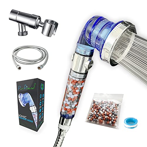 Hard Water Filter Showerhead (5 Piece set)