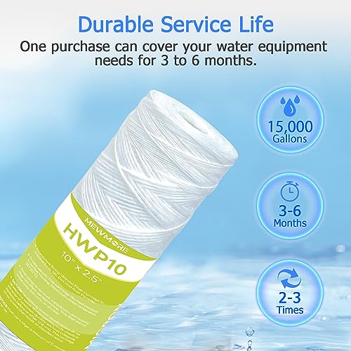 5 Micron Whole House Water Filter Cartridge (6 Count)