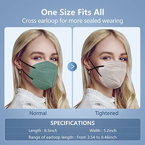 60 Packs KN95 Face Mask (60 Count)
