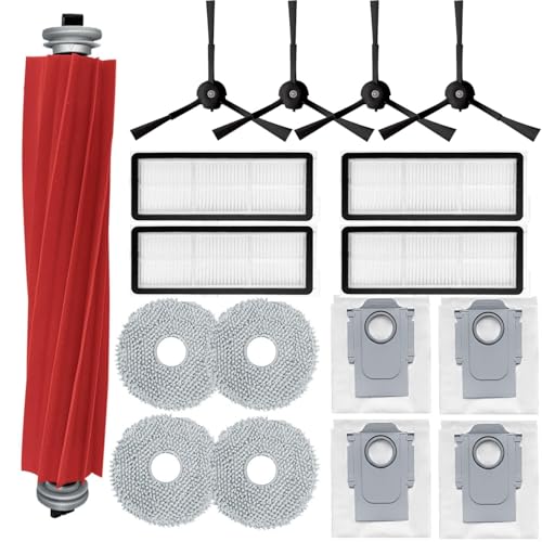 Accessories Kit Compatible with Roborock Qrevo S (17 Count)