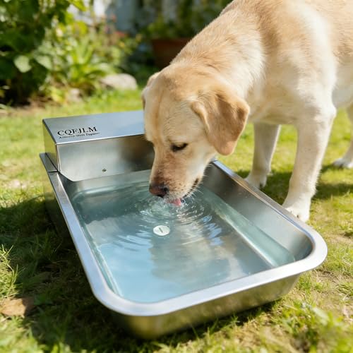 Metal Automatic Dog Water Dispenser Can Separate Large Debris