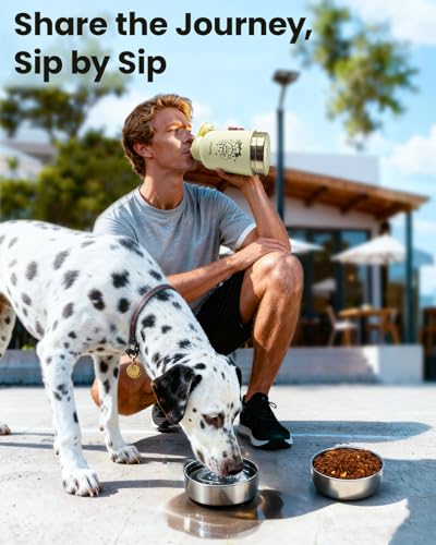 34oz Dog Water Bottle
