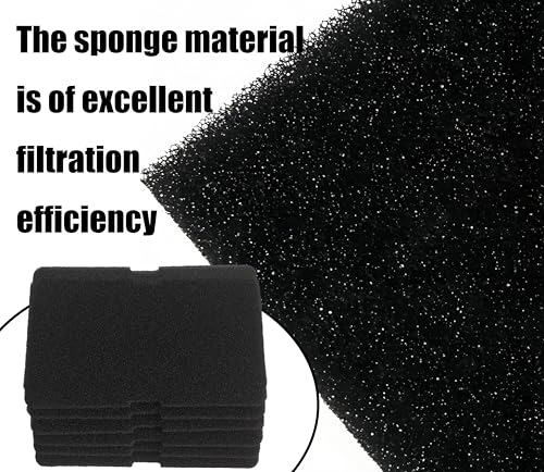 6 Pcs 2964840100 2964840200 Dryer Sponge Foam Filter Compatible with Arcelik Backhoe DSX83410W DS7512PA DE8635RX Replacement Blomberg Grundig Tumble Dryer Evaporator Foam Filter Replacement Parts