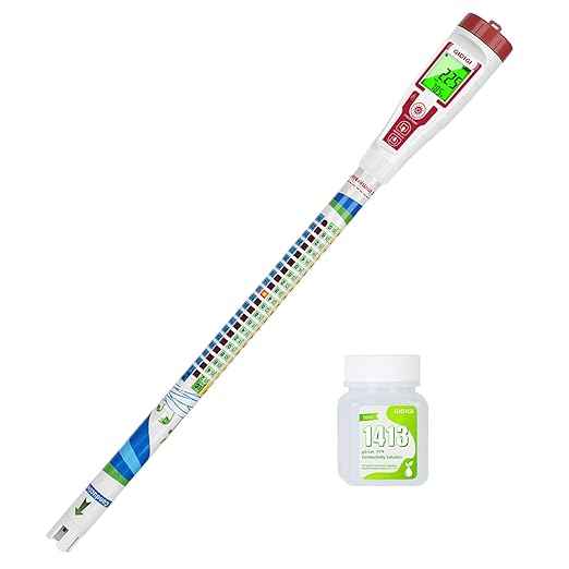 Truncheon Nutrient Meter PPM Meter Hydroponics TDS Meter Digital Water Tester EC TDS Tester (EC/PPM500/PPM700/CF) Specifically Designed for DWC Hydroponic System, Indoor Plant Grow, Home Garden etc