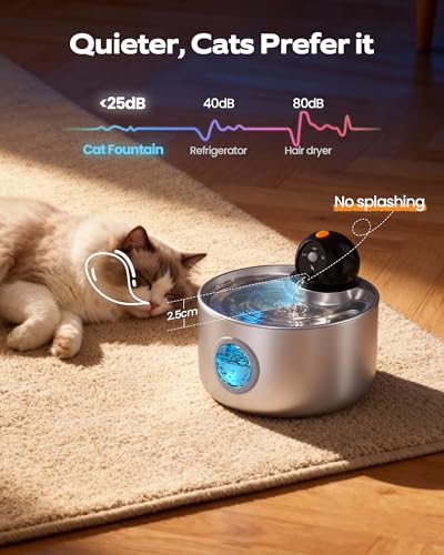 Cat Water Fountain Battery Operated