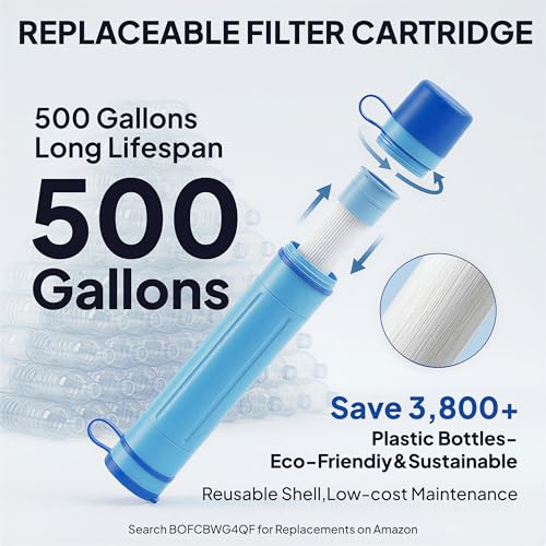 Portable Water Filter Straw