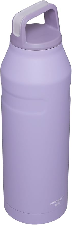 Stanley IceFlow Cap and Carry Water Bottle | Wide Mouth Twist Lid | Lightweight & Leakproof for Travel & Sports | Insulated Stainless Steel | BPA-Free
