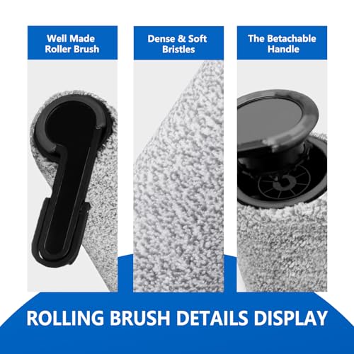 Replacement Brush Roller & Filters for Tineco Stretch (6 Count)