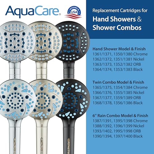 2 Pack American KDF Pure Shower Filter Replacement Cartridges (2 Count)