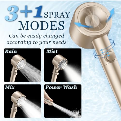 Filtered Shower Head with Handheld