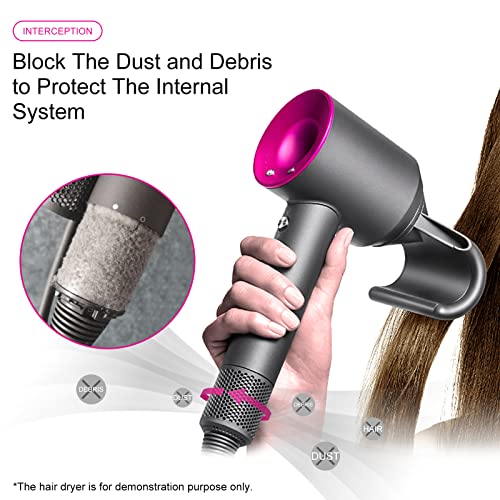 Hair Dryer Inner Filter+ Outer Filter Cage Replacement for Dyson Hair Dryer