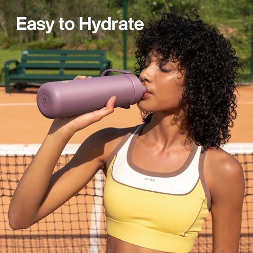 Insulated Water Bottle with Straw Stainless Steel Water Bottle
