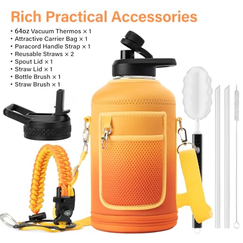 64 oz Insulated Water Bottle
