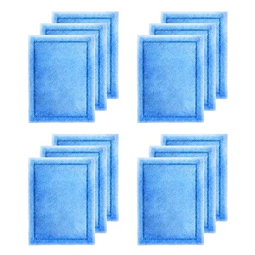 12 Pack Aquarium Filter Cartridge Compatible with Aqua (12 Count)