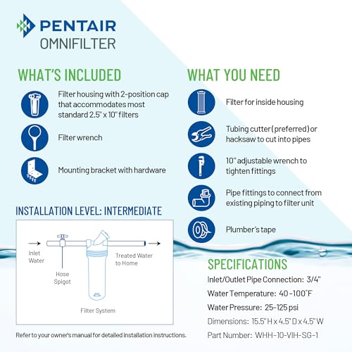 Pentair OMNIFilter Whole Home Valve