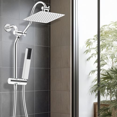 10'' Rainfall Shower Head with 4