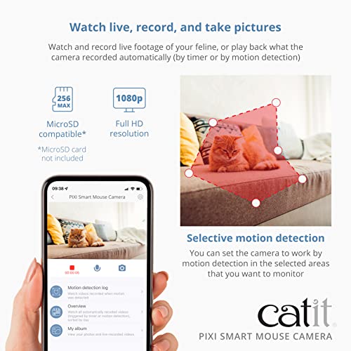PIXI Smart Mouse Pet Camera