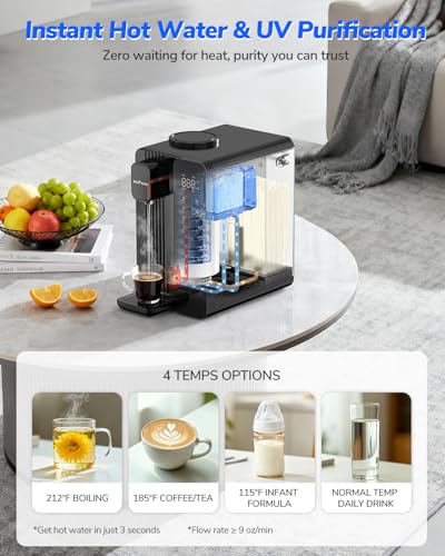 Countertop Reverse Osmosis Water Filter with UV
