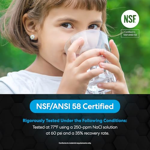 Reverse Osmosis Membrane for Residential RO Water Filtration Systems