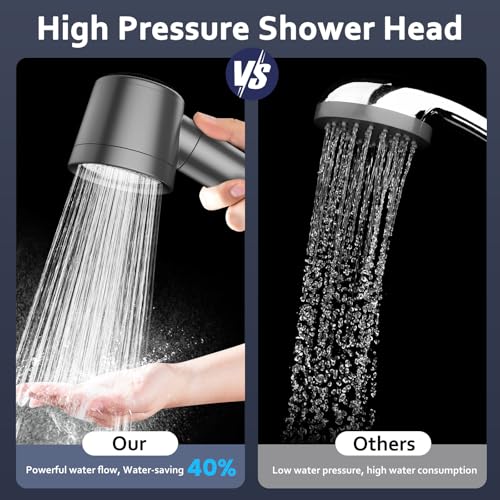 Filtered Shower Head with Handheld