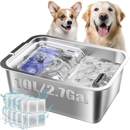 Stainless Steel Dog Fountain